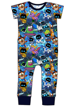 Load image into Gallery viewer, Astro Gamer Bennett Pants and Shorts Length T-Shirt Romper