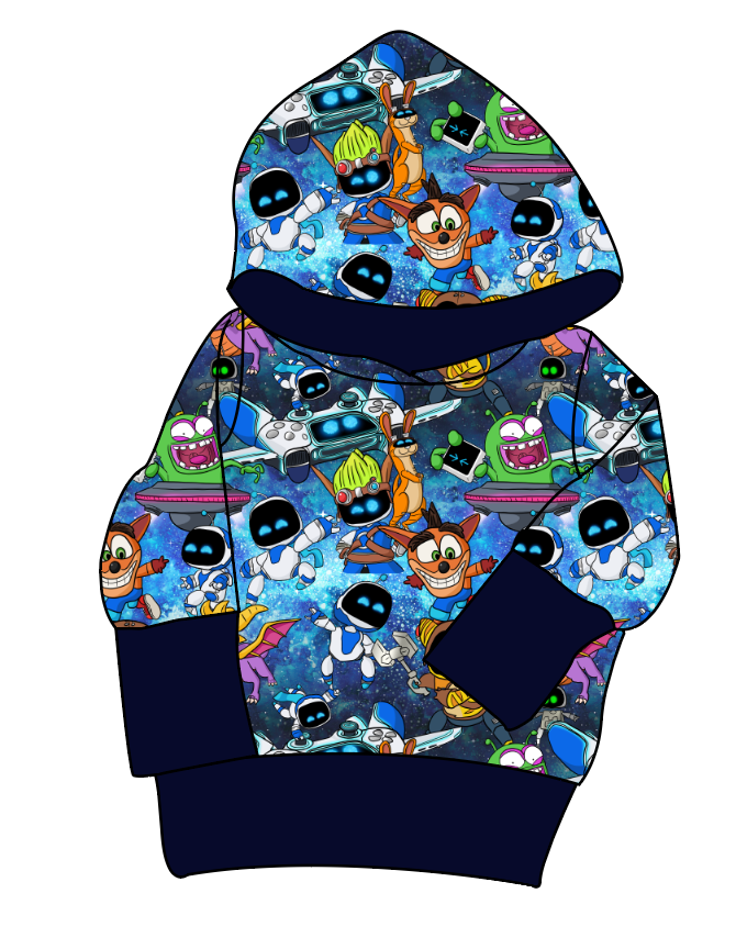 Astro Gamer Grow With Me Hoodie (or Crewneck)