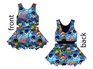 Astro Gamer Kids Playsuit