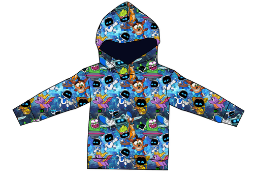 Astro Gamer Ladies Oversized Hoodie