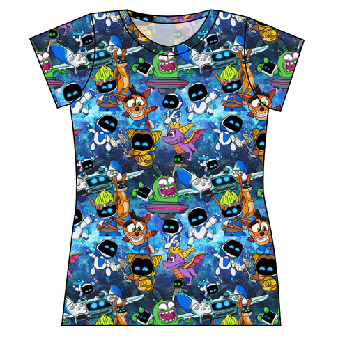 Astro Gamer Ladies' Basic Tee