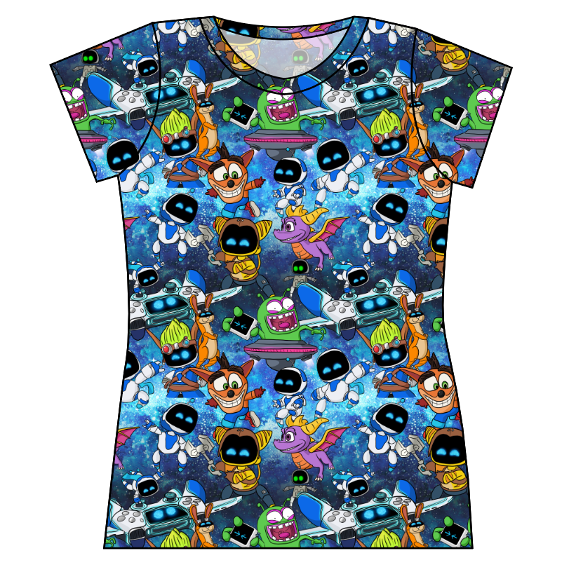 Astro Gamer Ladies' Basic Tee