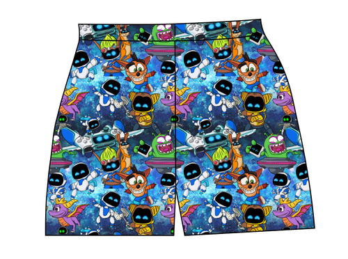 Astro Gamer Ladies' Lounge Shorts