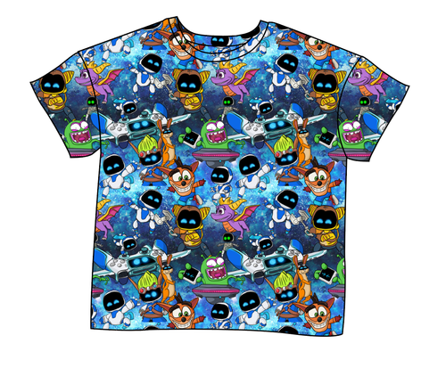 Astro Gamer Ladies' Oversized Tee