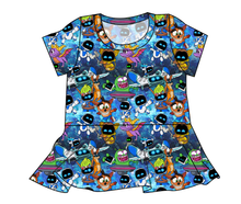 Load image into Gallery viewer, Astro Gamer Ladies&#39; Peplum Top