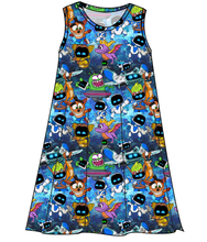 Load image into Gallery viewer, Astro Gamer Ladies&#39; Swing Dress