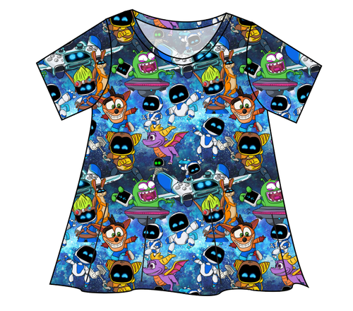 Astro Gamer Ladies' Swing Tee