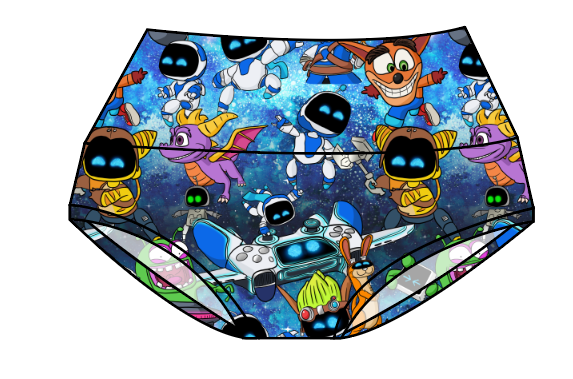 Astro Gamer Ladies' Underwear
