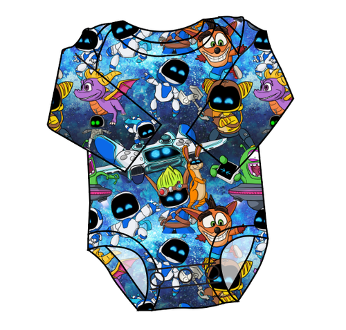 Astro Gamer Lap Neck Bodysuit