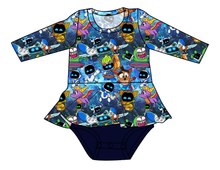 Load image into Gallery viewer, Astro Gamer Peplum Top