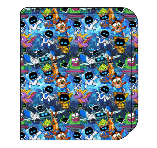 Astro Gamer Swaddle Blanket