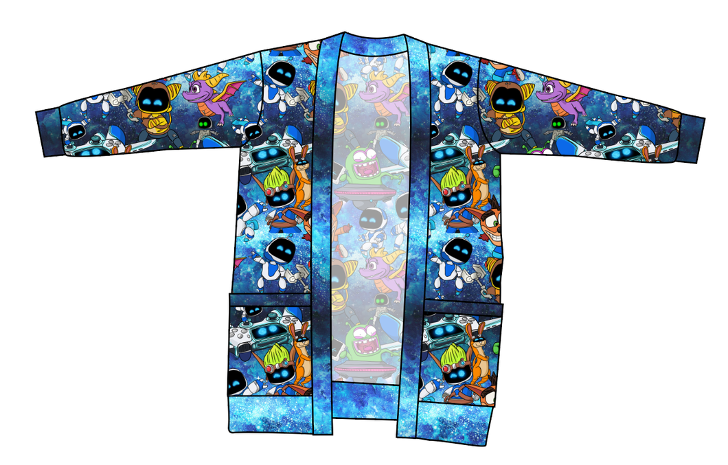 Astro Gamer Ladies' Grandpa Cardigan