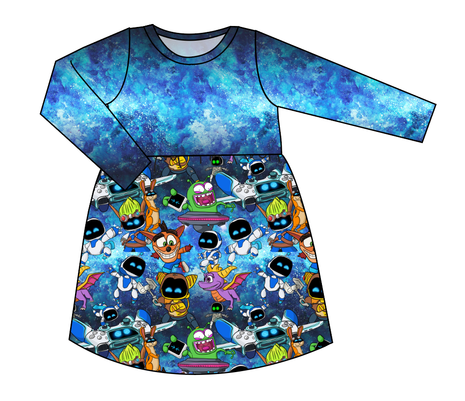 Astro Gamer Play Dress