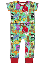 Load image into Gallery viewer, Steal a Block Bennett Pants and Shorts Length T-Shirt Romper
