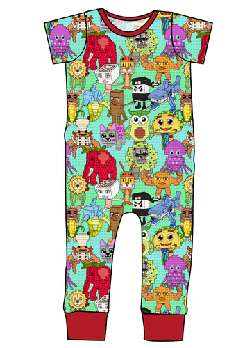 Steal a Block Emmett Pants And Shorts T-Shirt Romper