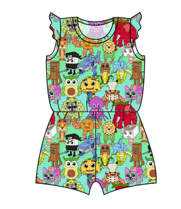 Steal a Block Ivy Summer Romper