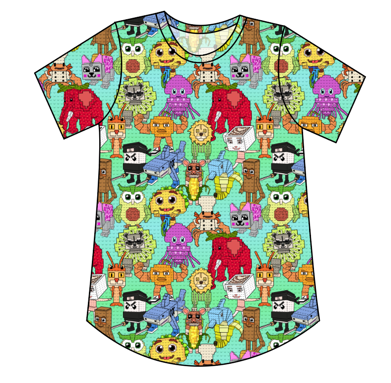 Steal a Block Kids' Relaxed Tee