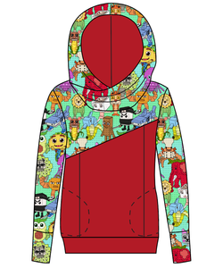 Steal a Block Ladies Hoodie