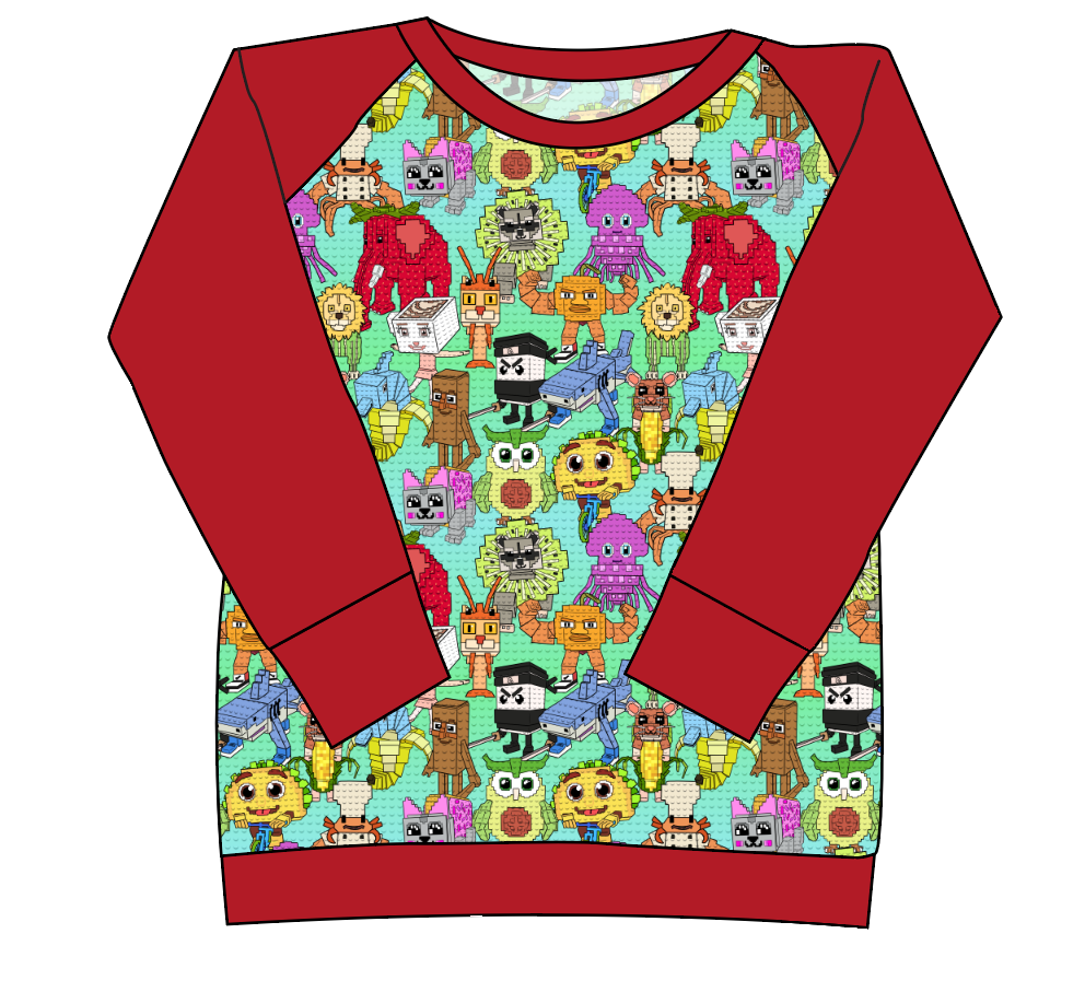 Steal a Block Ladies' Classic Crewneck