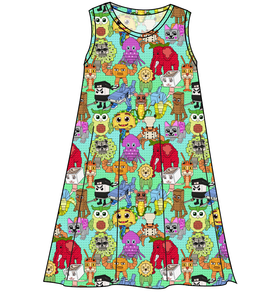 Steal a Block Ladies' Swing Dress