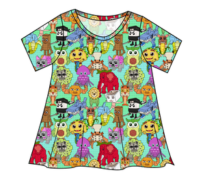 Steal a Block Ladies' Swing Tee