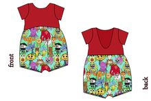 Load image into Gallery viewer, Steal a Block Low Back Romper and Bubble Romper