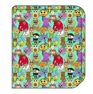 Steal a Block Swaddle Blanket