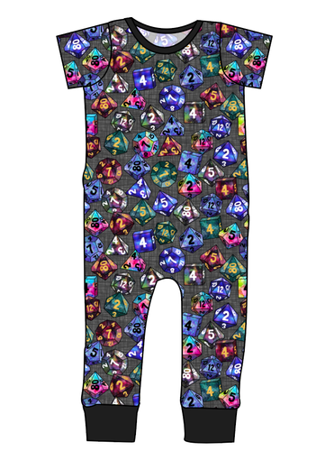 Dice for Dungeons Emmett Pants And Shorts T-Shirt Romper