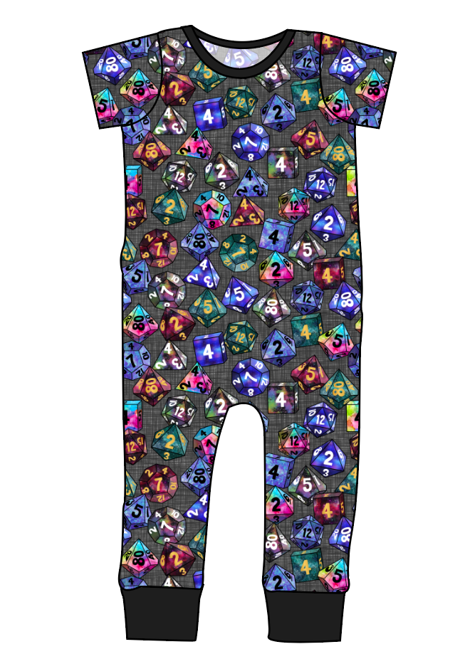 Dice for Dungeons Emmett Pants And Shorts T-Shirt Romper