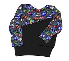 Load image into Gallery viewer, Dice for Dungeons Grow With Me Hoodie (or Crewneck)