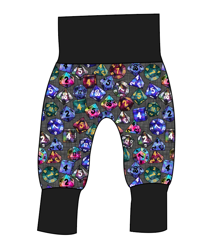 Dice for Dungeons Grow With Me Pants And Shorts