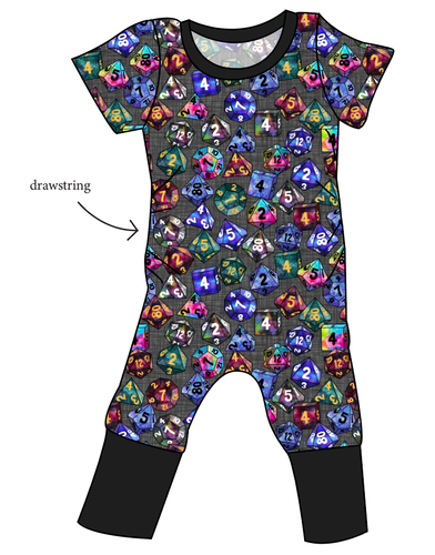 Dice for Dungeons Grow With Me Pants And Shorts Romper