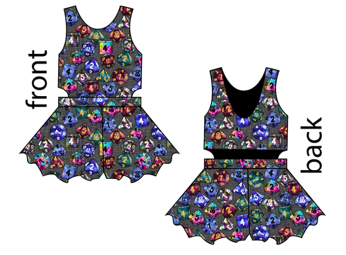 Dice for Dungeons Kids Playsuit