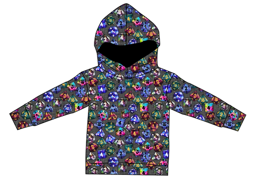 Dice for Dungeons Ladies Oversized Hoodie