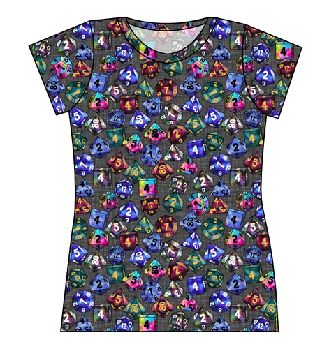 Dice for Dungeons Ladies' Basic Tee
