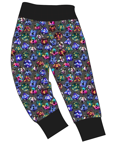 Dice for Dungeons Mens' Joggers and Jogger Shorts