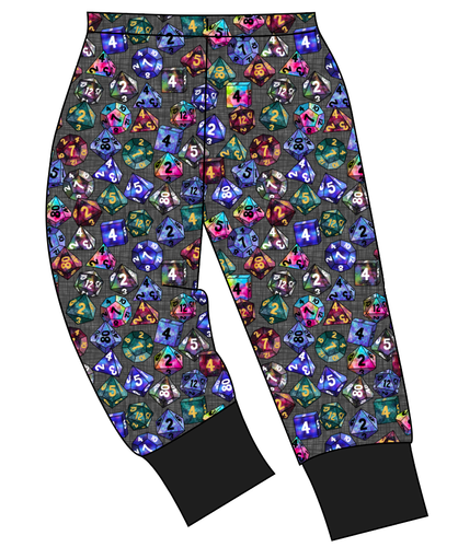 Dice for Dungeons Ladies' Lounge Pants
