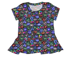 Load image into Gallery viewer, Dice for Dungeons Ladies&#39; Peplum Top