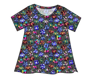 Dice for Dungeons Ladies' Swing Tee