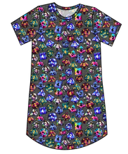Load image into Gallery viewer, Dice for Dungeons Ladies&#39; T-Shirt Dress