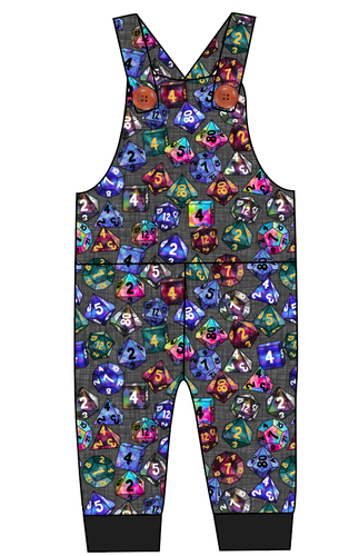 Dice for Dungeons Overalls and Shortalls