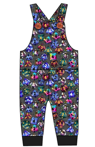 Dice for Dungeons Overalls and Shortalls