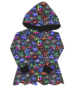 Dice for Dungeons Peplum Hoodie (or Crewneck)