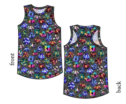 Dice for Dungeons Summer Tank