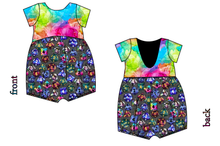 Load image into Gallery viewer, Dice for Dungeons Low Back Romper and Bubble Romper