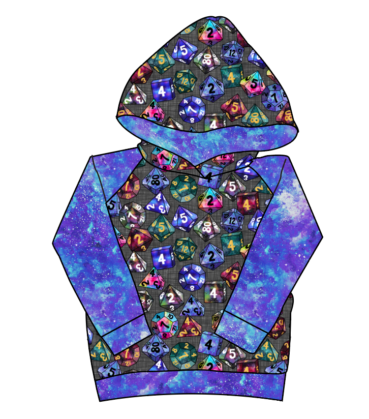 Dice for Dungeons Classic Hoodie (or Crewneck)