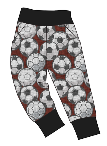 Soccer Balls Basic Joggers And Jogger Shorts