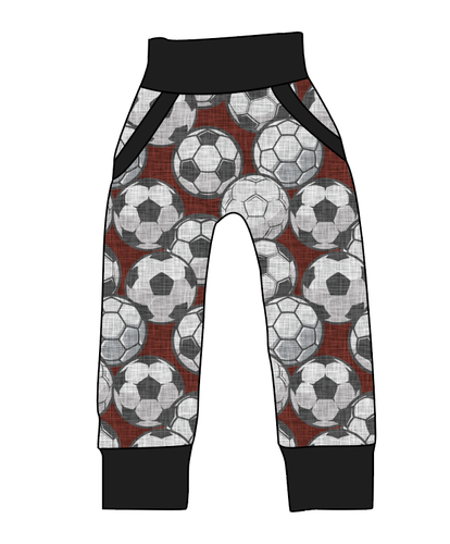 Soccer Balls Beanpole Pants And Shorts