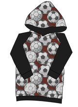Load image into Gallery viewer, Soccer Balls Classic Hoodie (or Crewneck)