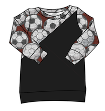Load image into Gallery viewer, Soccer Balls Classic Hoodie (or Crewneck)